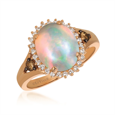 csv_image Le Vian Ring in Rose Gold containing Opal, Multi-gemstone, Diamond BVEZ33