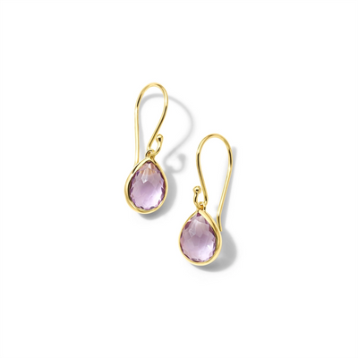 csv_image Ippolita Earring in Yellow Gold containing Amethyst GE396AM