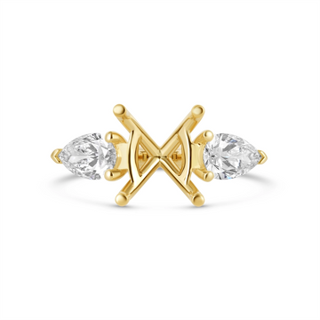 Fana Engagement Rings in Yellow Gold 40620-14KY-CUSTOM