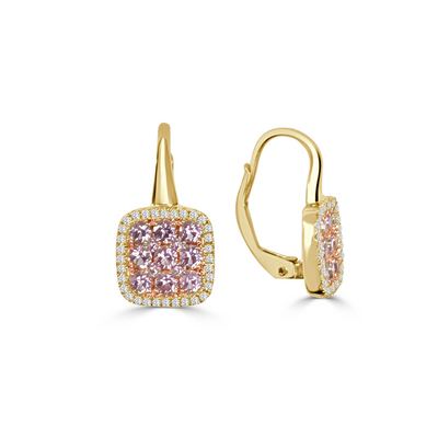 csv_image Frederic Sage Earring in Yellow Gold containing Other, Multi-gemstone, Diamond E2438PSA-4-YG