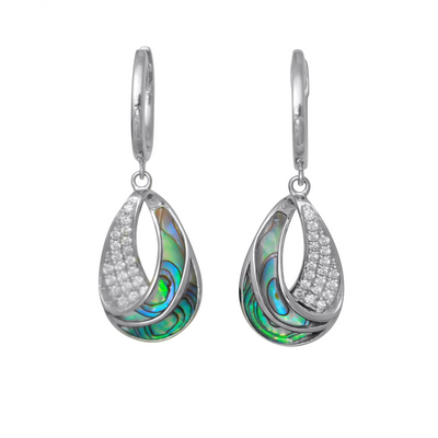 csv_image Frederic Sage Earring in White Gold containing Other, Multi-gemstone, Diamond E2589A-4-WAL