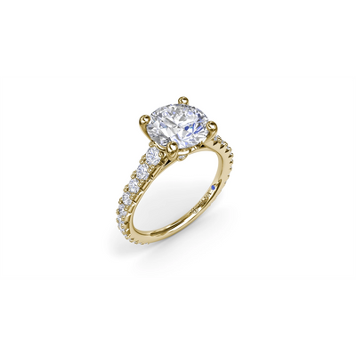 csv_image Fana Engagement Ring in Yellow Gold containing Diamond S4285/YG-2CT-RD