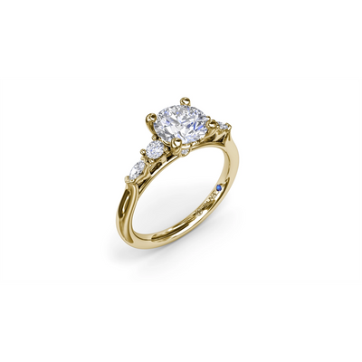 csv_image Fana Engagement Ring in Yellow Gold containing Diamond S4307/YG-1.5CT-RD