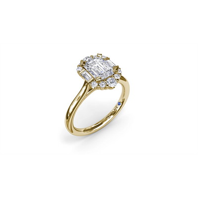 csv_image Fana Engagement Ring in Yellow Gold containing Diamond S4298/YG