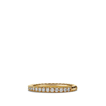 David Yurman Wedding Rings in Yellow Gold containing Diamond R12821D88ADI75