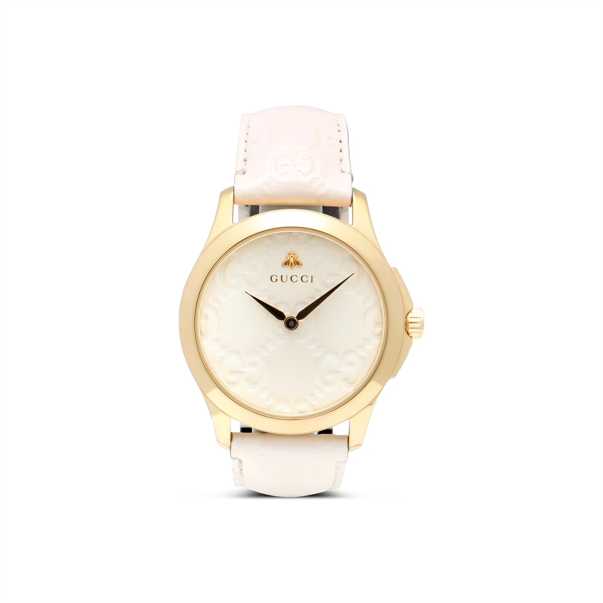 Gucci G-Timeless Yellow Gold PVD-Plated 38mm Quartz (Preowned)