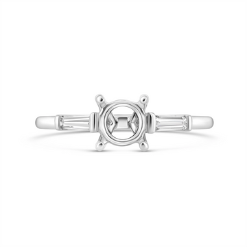 Engagement Collections Engagement Rings in White Gold containing Diamond R025233-RD