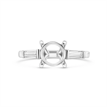 Engagement Collections Engagement Rings in White Gold containing Diamond R025229-RD