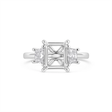 Engagement Collections Engagement Rings in Platinum/Palladium containing Diamond 444121