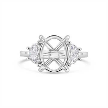 Engagement Collections Engagement Rings in Platinum/Palladium containing Diamond 444125