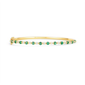 Bracelets Bracelets in Yellow Gold containing Multi-gemstone, Diamond, Emerald 445633