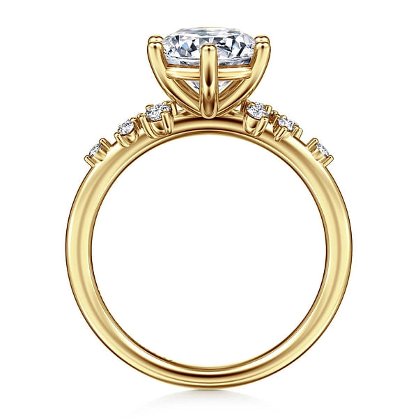 Gabriel & Co Engagement Rings in Yellow Gold containing Diamond ER15973R6Y44JJ