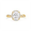 Fana Engagement Rings in Yellow Gold containing Diamond S3062/YG-2.5CT-CU