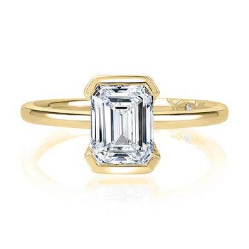 A. Jaffe Engagement Rings in Yellow Gold containing Diamond MECEC2953L/200B-Y
