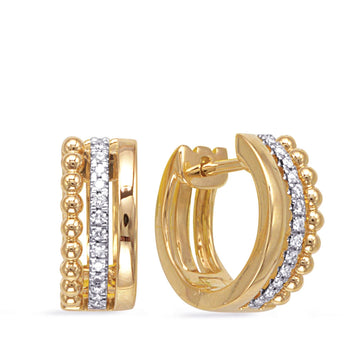 Earrings Earrings in Mixed Metals containing Diamond 449922
