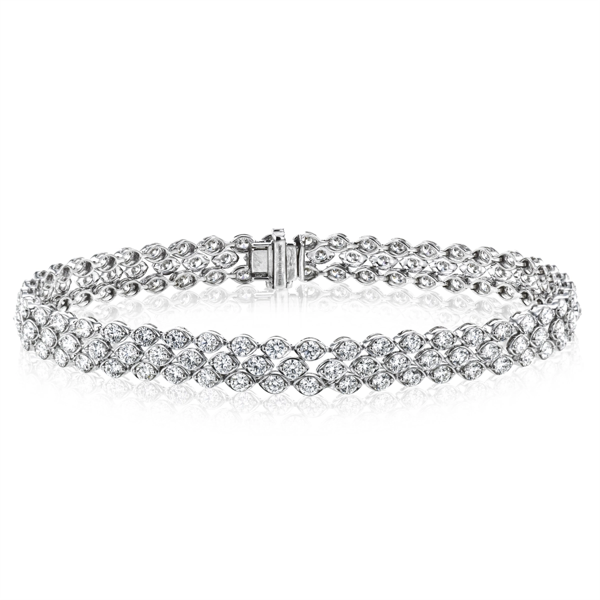 Simon G Bracelets in White Gold containing Diamond LB2258