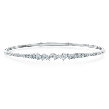 Bracelets Bracelets in White Gold containing Diamond 450551