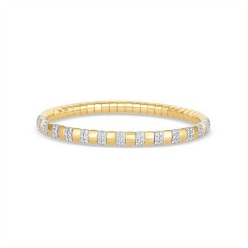 Bracelets Bracelets in Mixed Metals containing Diamond 450679