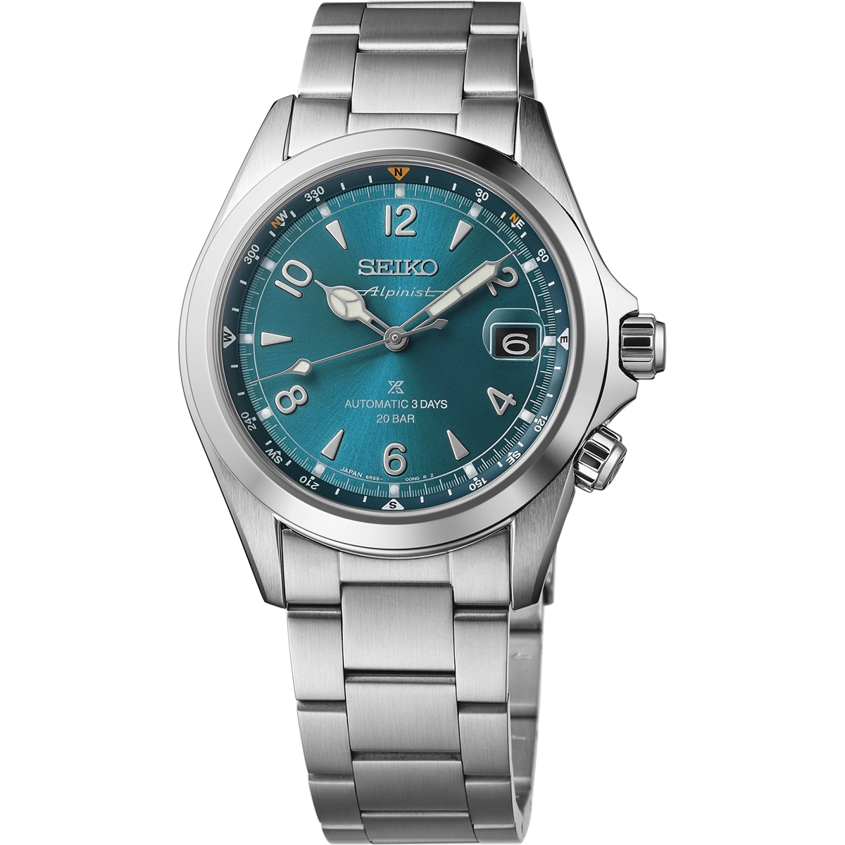 Seiko Prospex Alpinist 39.5mm Teal Dial – Meierotto Jewelers