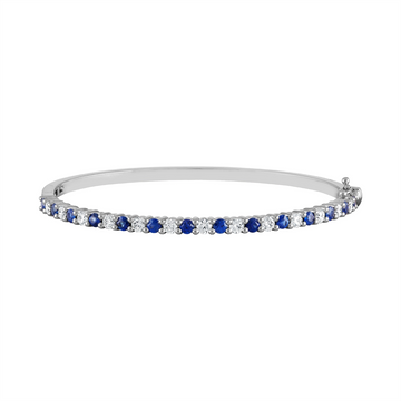 Bracelets Bracelets in White Gold containing Multi-gemstone, Diamond, Sapphire 453247