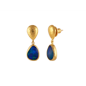 Gurhan Earrings in Yellow Gold containing Opal OKE-YG-ETO-A5-522