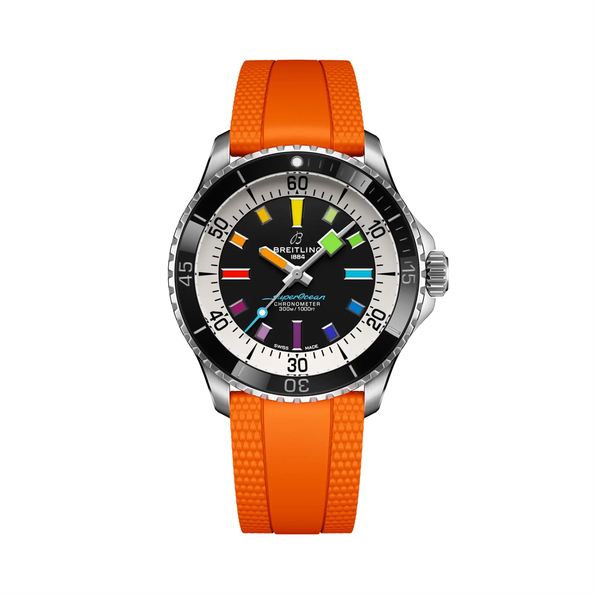 Breitling Superocean III - Orange Strap – Meierotto Jewelers