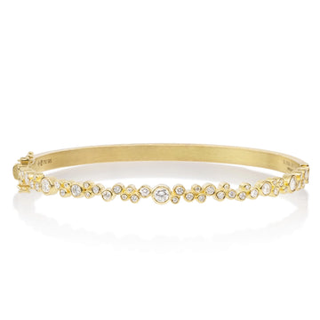 Todd Reed Bracelets in Yellow Gold containing Diamond TRDB1156-18KY-WH-H