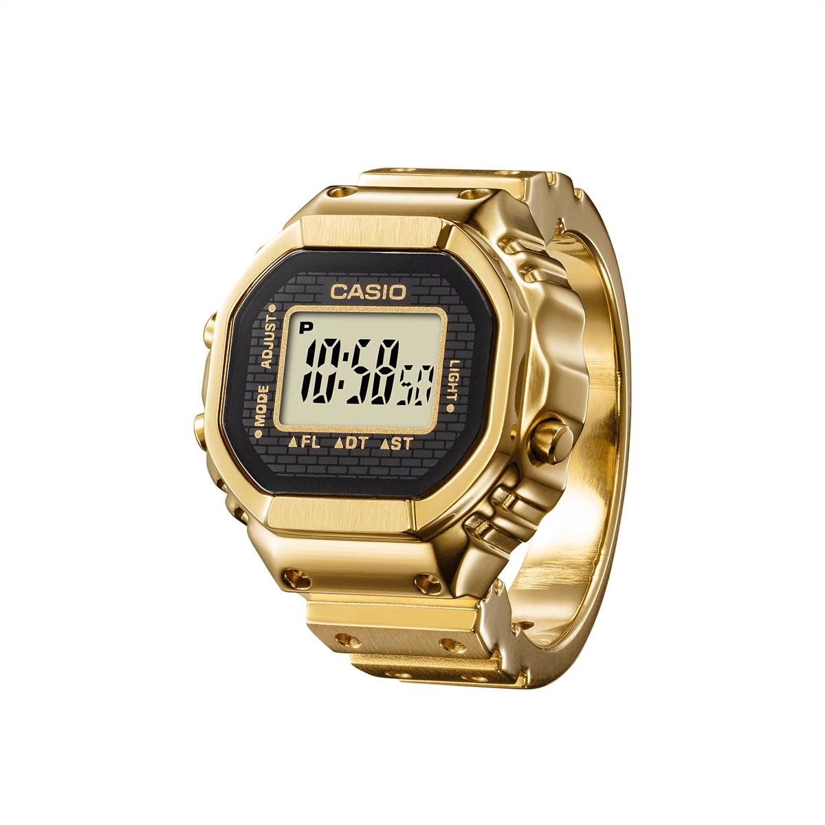 Casio Ring Watch Gold-Ion Plated – Meierotto Jewelers