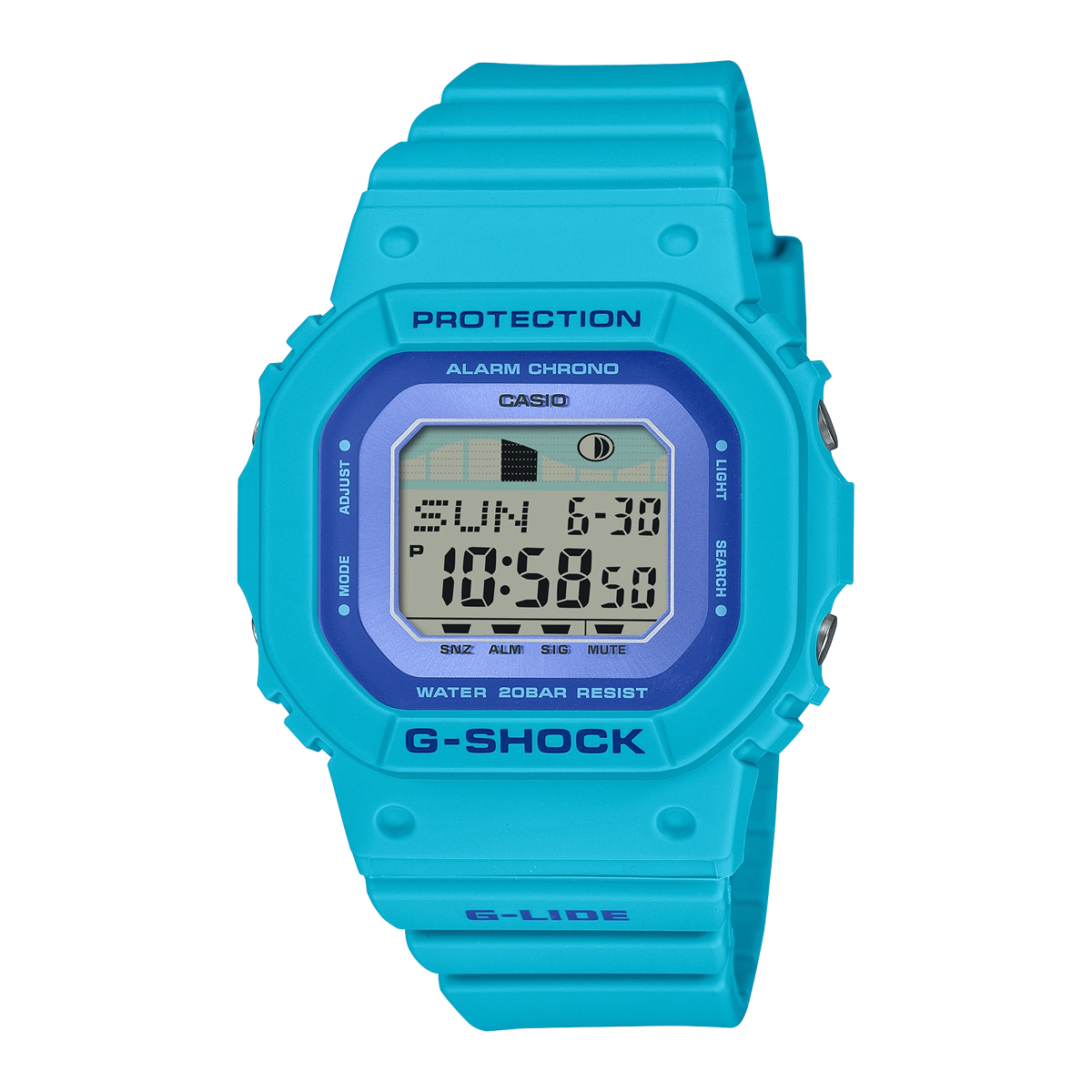 G-SHOCK G-LIDE Surf Watch Vibrant Blue – Meierotto Jewelers