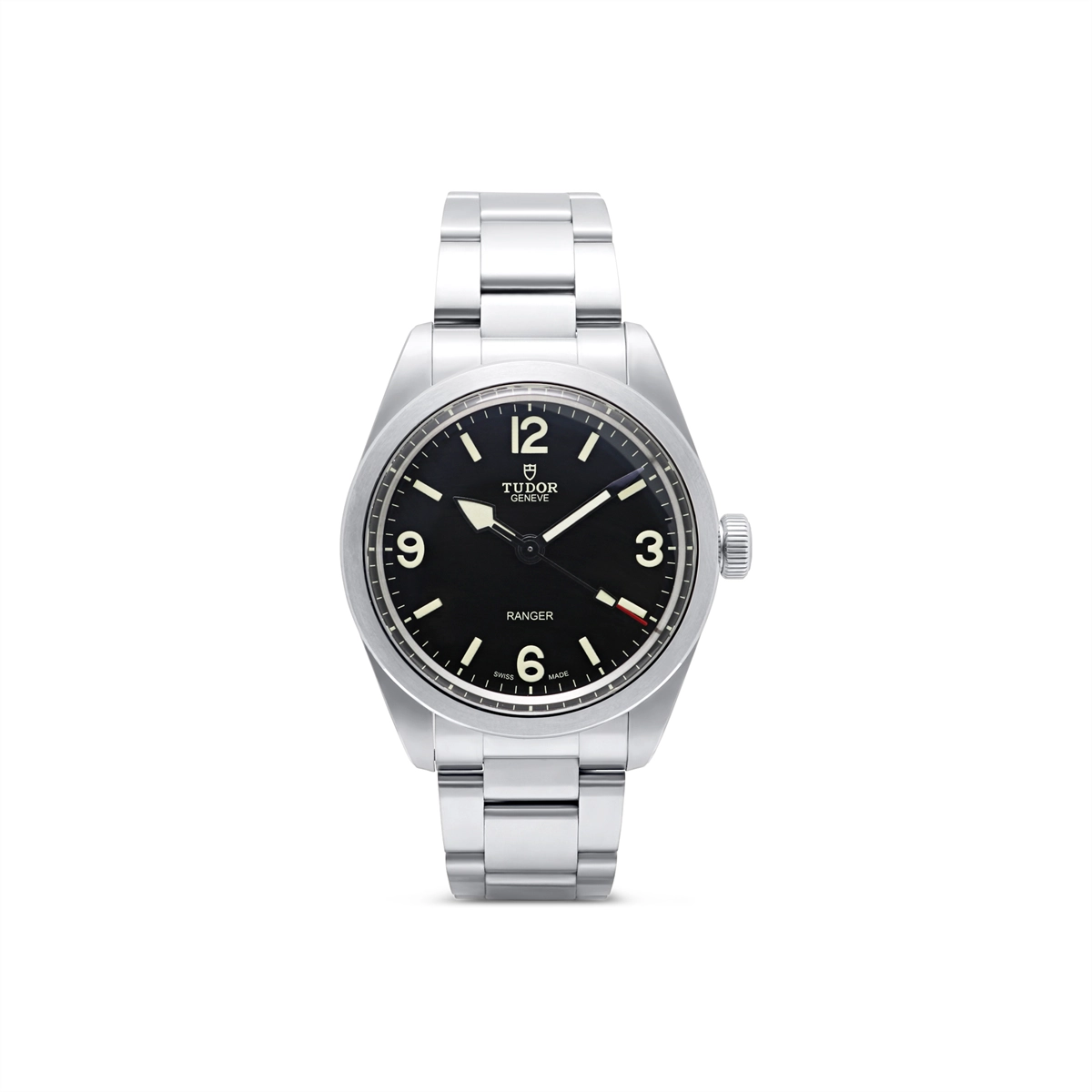 TUDOR Ranger Steel Black Dial 39mm (Preowned) – Meierotto Jewelers
