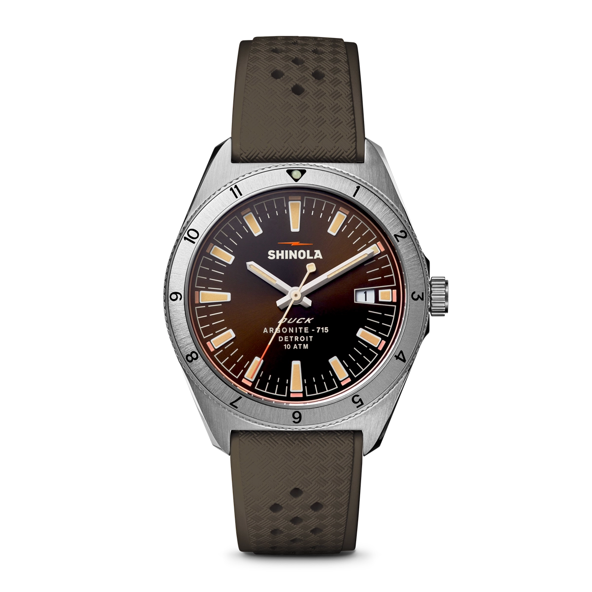 chat_noirです！[新品] シャルロットオリンピア　39 Shinola Duck 40mm Quartz Brown Dial – Meierotto Jewelers