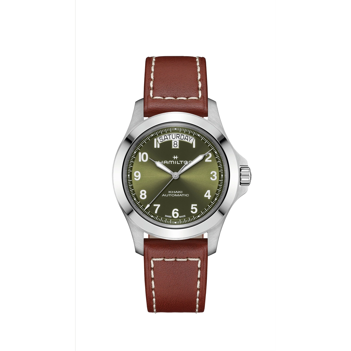 Hamilton Khaki Field King Day-Date 40mm Green Dial – Meierotto