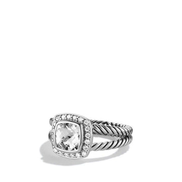 David Yurman Rings in Silver containing Other, Multi-gemstone, Diamond R07443DSSAWTDI7