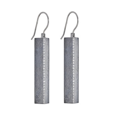 csv_image Todd Reed Earring in Silver containing Diamond TRDE808-SM-PD