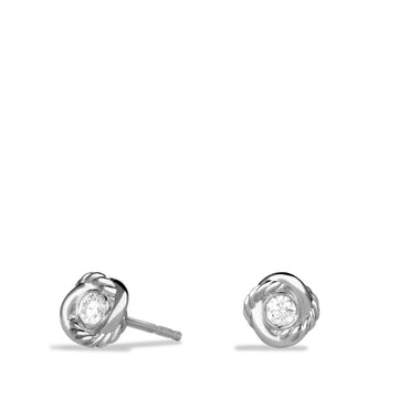 David Yurman Earrings in Silver containing Diamond E09689SSADI