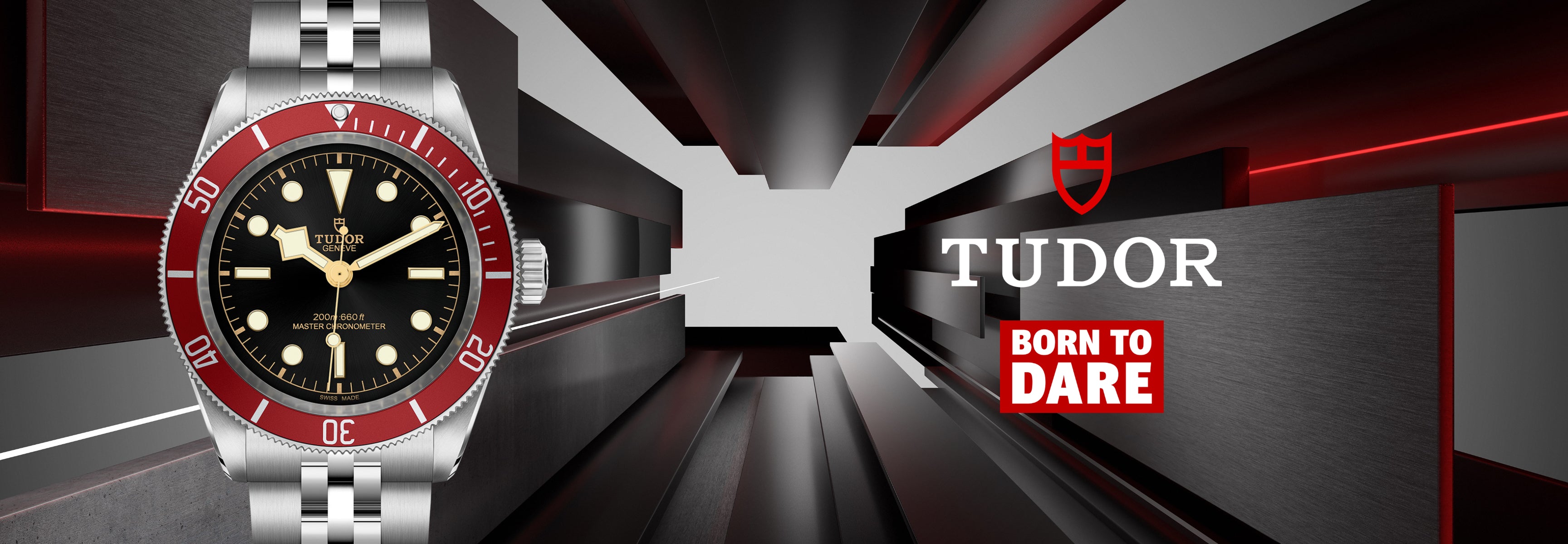 Tudor. Born to dare. Tudor. Born to dare.
