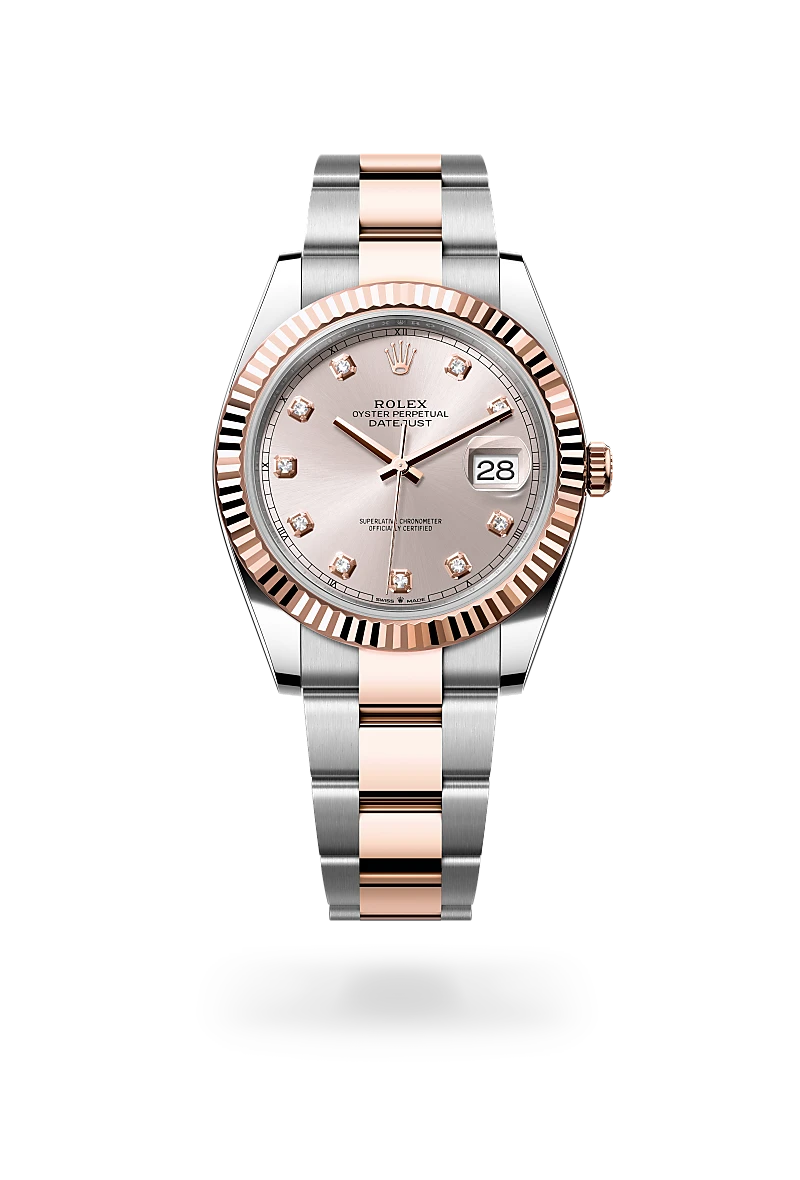 Rolex Datejust in Everose Rolesor - combination of Oystersteel and Everose gold, M126331-0007 - Meierotto Jewelers
