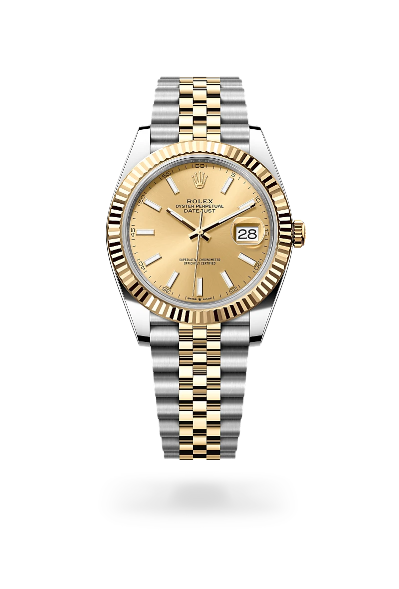 Rolex Datejust in Yellow Rolesor - combination of Oystersteel and yellow gold, M126333-0010 - Meierotto Jewelers
