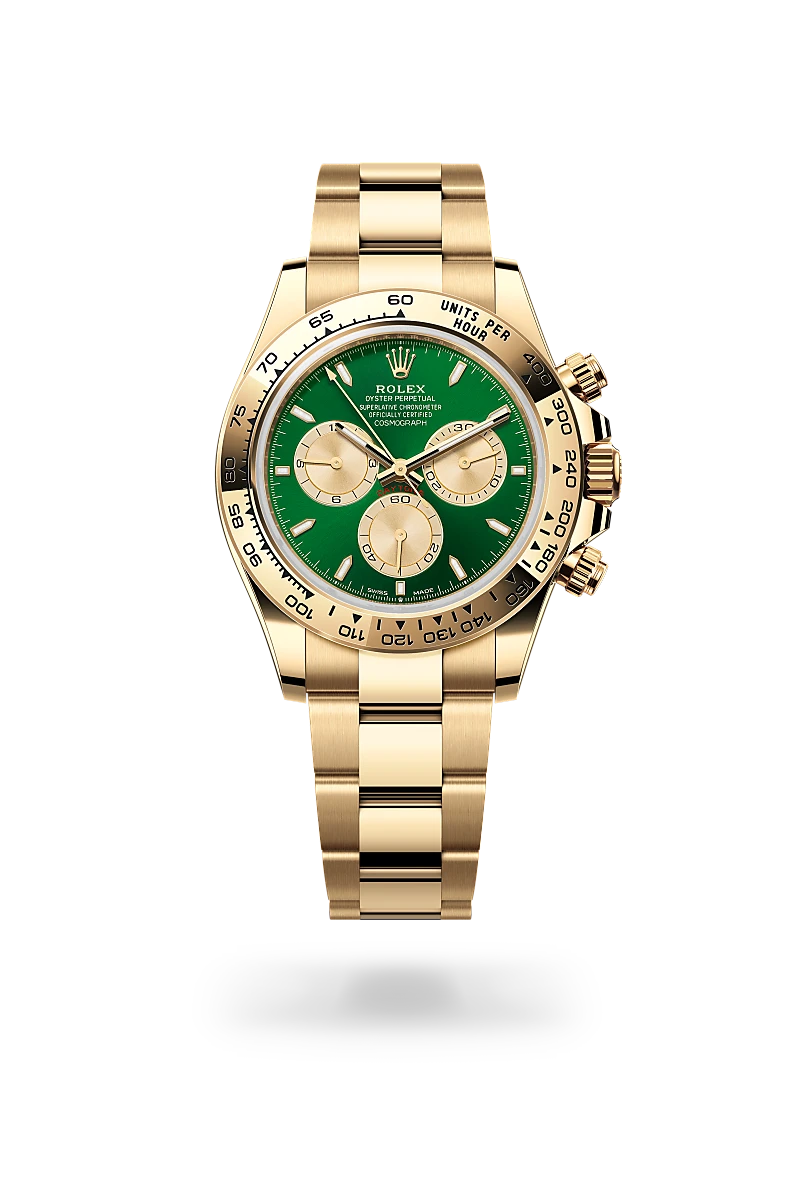 Rolex Cosmograph Daytona in 18 kt yellow gold, M126508-0008 - Meierotto Jewelers