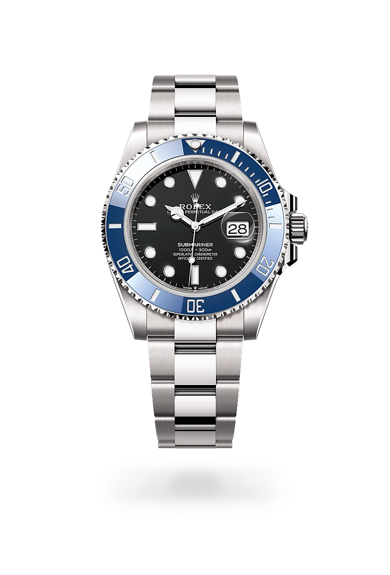 Rolex Submariner in 18 kt white gold, M126619LB-0003 - Meierotto Jewelers