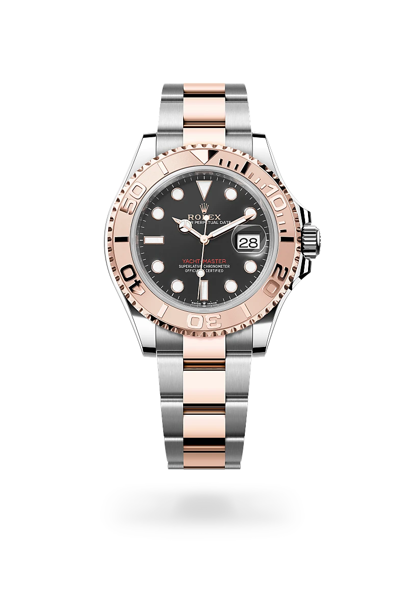 Rolex Yacht-Master in Everose Rolesor - combination of Oystersteel and Everose gold, M126621-0002 - Meierotto Jewelers