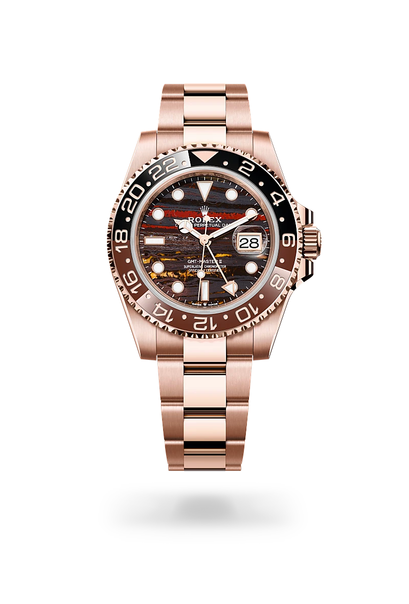 Rolex GMT-Master II in 18 kt Everose gold, M126715CHNR-0002 - Meierotto Jewelers