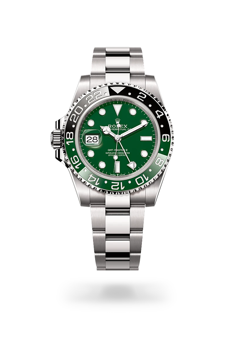 Rolex GMT-Master II in 18 kt white gold, M126729VTNR-0001 - Meierotto Jewelers