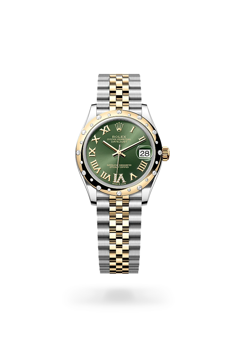 Rolex Datejust in Yellow Rolesor - combination of Oystersteel and yellow gold, M278343RBR-0016 - Meierotto Jewelers