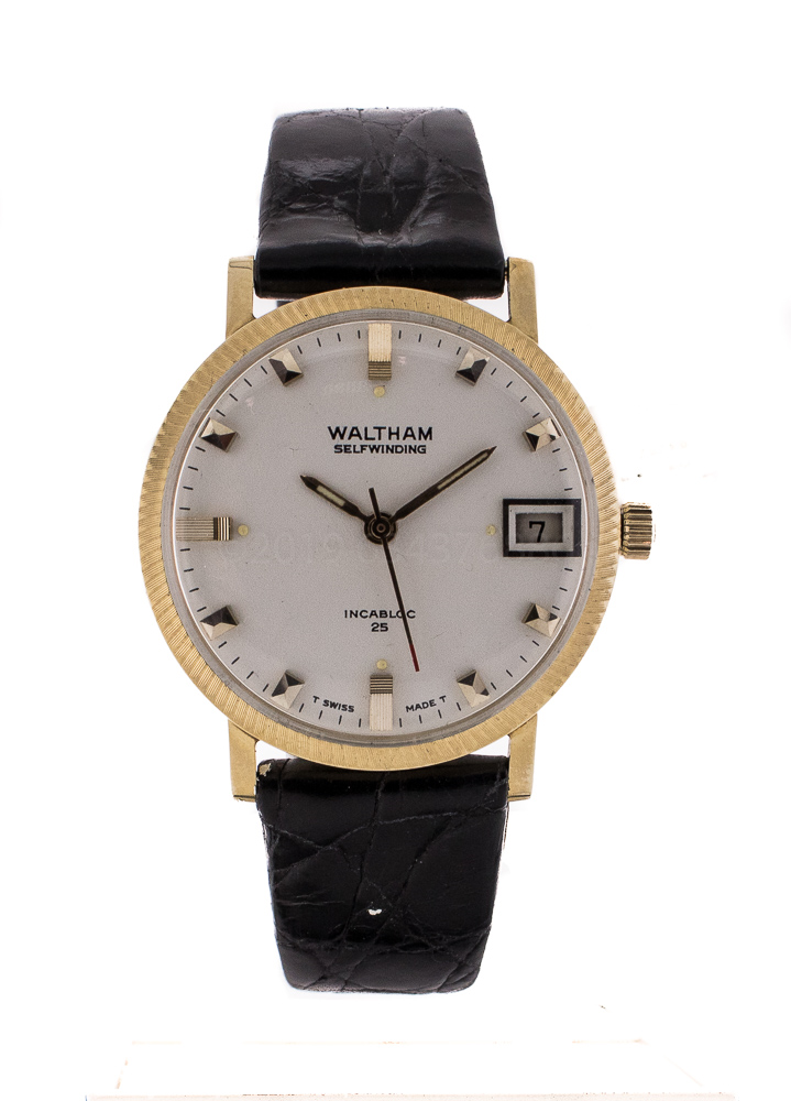 Waltham 14k Gold Vintage Selfwinding Incabloc 25 Watch Meierotto