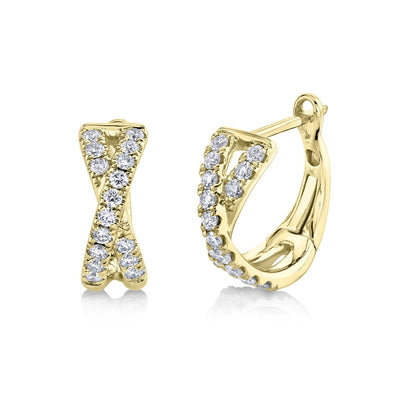 csv_image Earrings Earring in Yellow Gold containing Diamond 402952