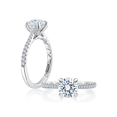 csv_image A. Jaffe Engagement Ring in White Gold containing Diamond MECRD2765Q/147-W