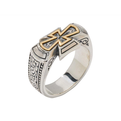 csv_image Konstantino Ring in Mixed Metals DKJ985-130 S10