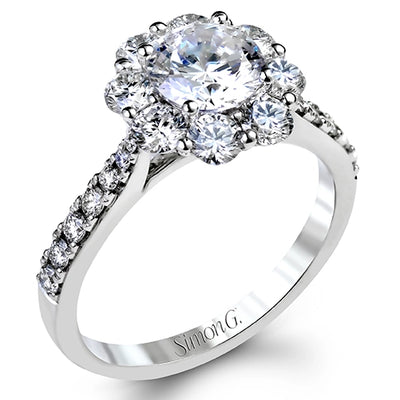 csv_image Simon G Engagement Ring in White Gold containing Diamond MR2573