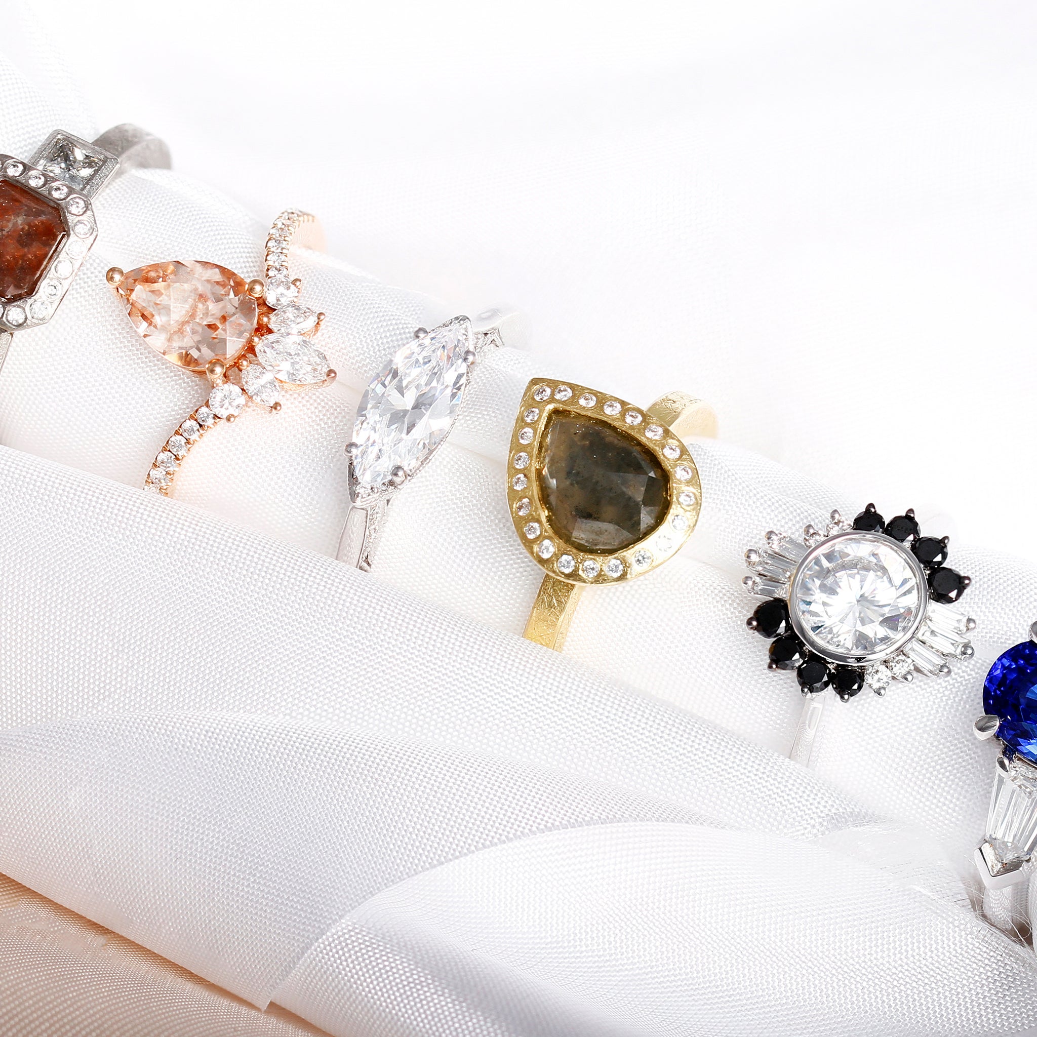 Outside The Diamond - Non-Traditional Engagement Rings